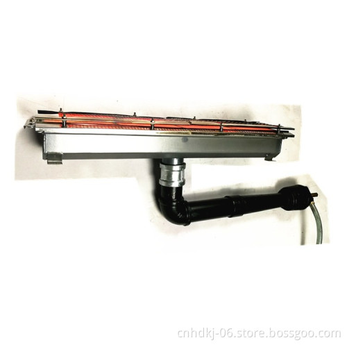 Industrial infrared catalytic ceramic gas burner for powder coating oven HD162